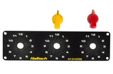 Haltech HT-010508 Triple Switch Panel Only - includes Yellow & Red knobs (2)