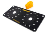Haltech HT-010509 Dual Switch Panel Kit - includes Yellow knob (2)