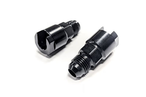 Haltech HT-011030 Flex Fuel Fittings 3/8 "GM Spring Lock" to -6AN Male