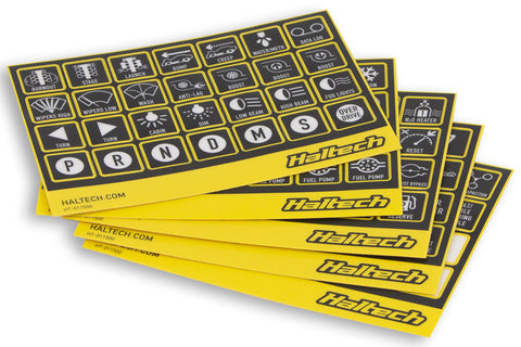 Haltech HT-011500 Haltech CAN Keypad Label Set