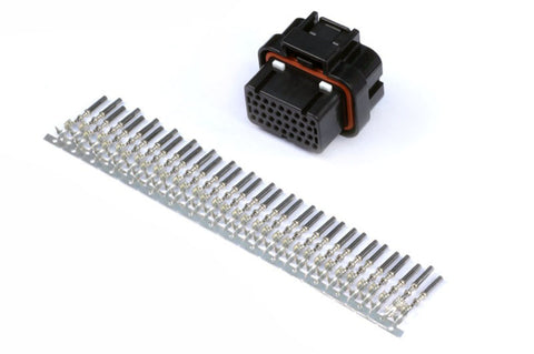 Haltech HT-030009 Plug and Pins Only AMP 34 Pin Key 1 /  4 Row 3 Key Superseal