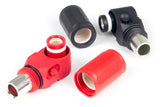 Haltech HT-030030 Plug set only - Surlok connectors red and black 200A - Suits Nexus R5 (2)