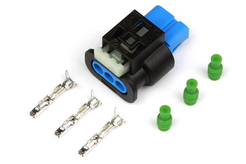 Haltech HT-030403 Plug and Pins Only - Ford Coyote 2nd Generation Ignition Coil Plugs - 2015-2017 (Set of 8)