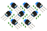 Haltech HT-030403 Plug and Pins Only - Ford Coyote 2nd Generation Ignition Coil Plugs - 2015-2017 (Set of 8) (2)
