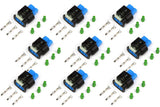 Haltech HT-030403 Plug and Pins Only - Ford Coyote 2nd Generation Ignition Coil Plugs - 2015-2017 (Set of 8) (3)