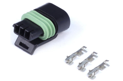 Haltech HT-030414 Plug and Pins Only - Delphi 3 Pin Single Row Flat Coil