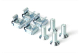 Haltech HT-039000 Platinum ECU Rail-type mounts and screws (2)