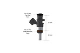 Haltech HT-080104 Bosch 980cc injectors - Flowmatched set of 8 (0280158040) (2)
