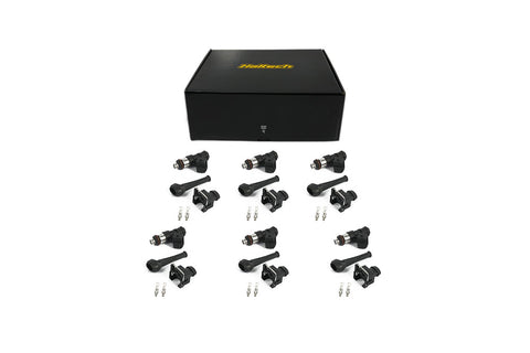Haltech HT-080106 Bosch 1462cc injectors - Flowmatched set of 6 (0280158333)