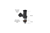 Haltech HT-080106 Bosch 1462cc injectors - Flowmatched set of 6 (0280158333) (2)