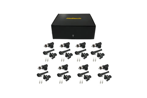 Haltech HT-080107 Bosch 1462cc injectors - Flowmatched set of 8 (0280158333)