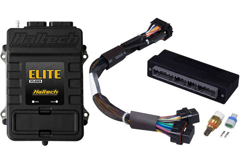 Haltech HT-150939 Elite 1500 Plug n Play Adapt Harn ECU Kit - Honda OBD-I